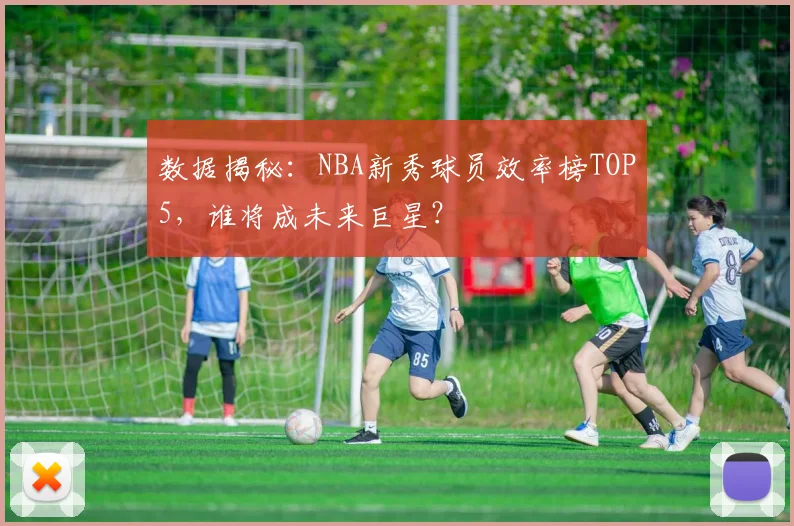 数据揭秘：NBA新秀球员效率榜TOP5，谁将成未来巨星？